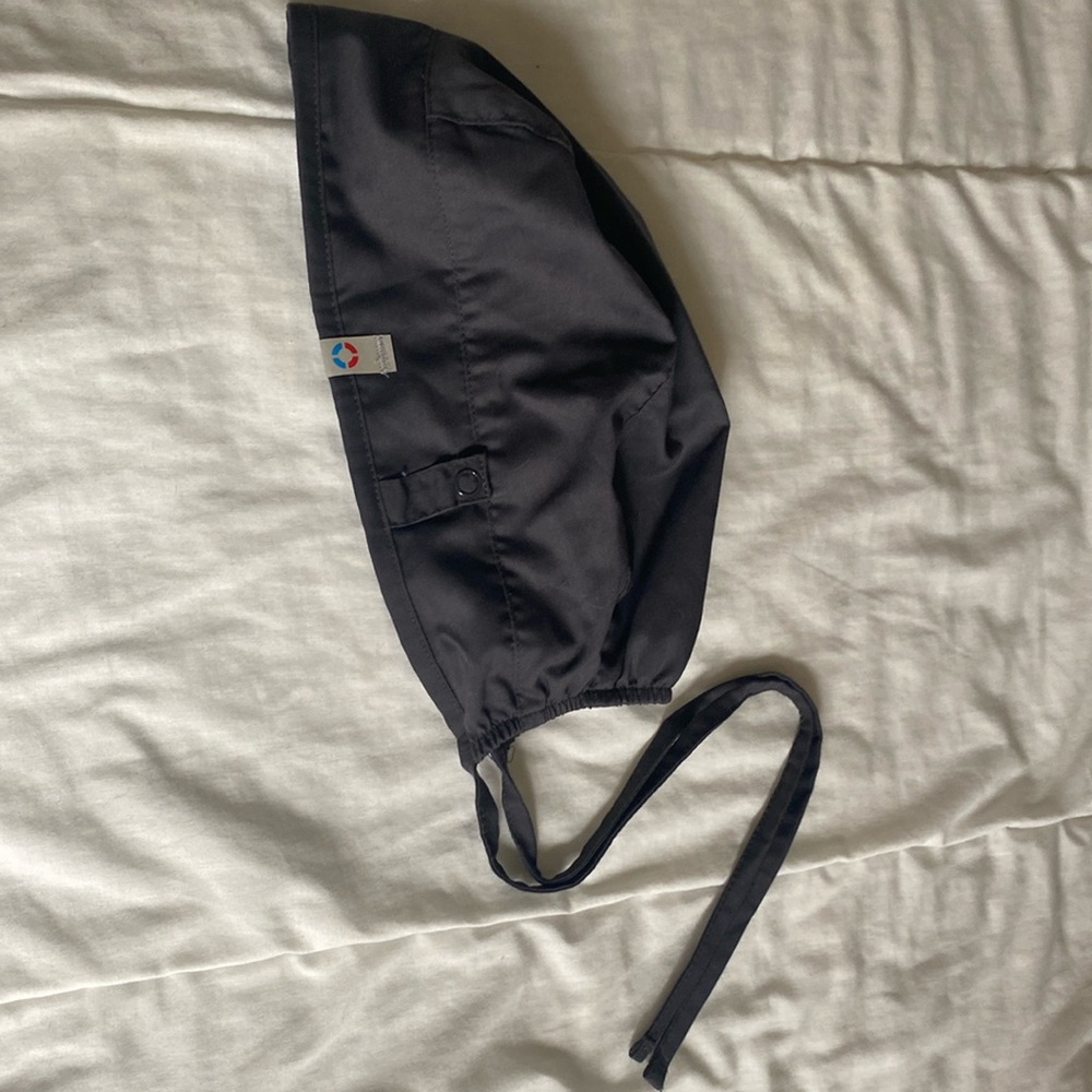 Charcoal gray Cherokee scrub cap